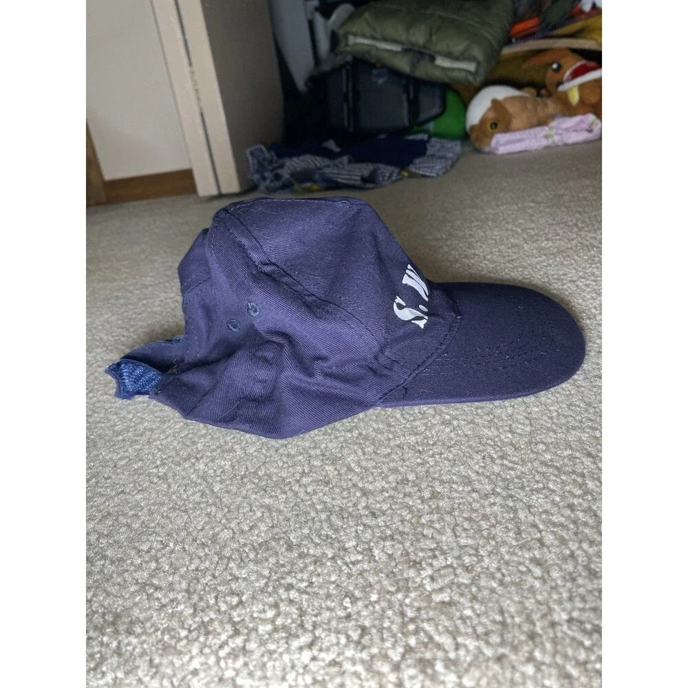 Navy Blue SWAT Police Costume Hat Kids